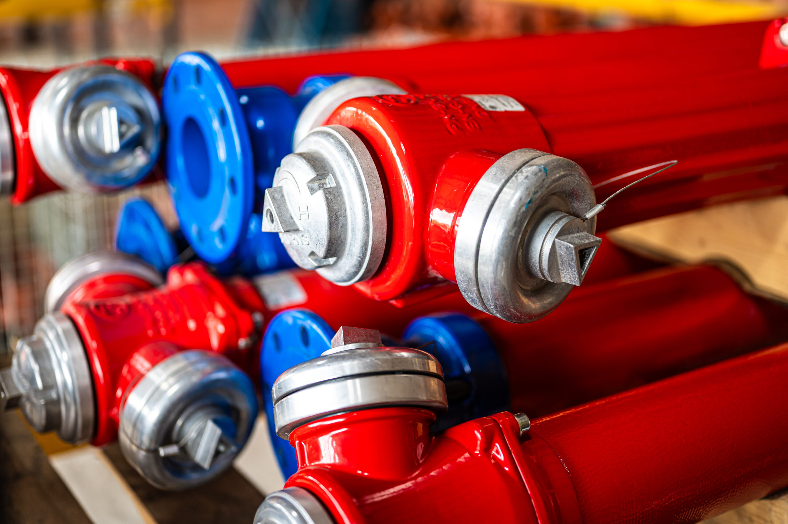 Hydranty rury centrum